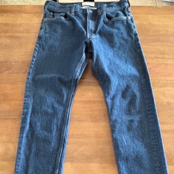 Everlane The Selvedge Slim Fit Jean Organic Cotton Men's 32x30 Denim Medium Wash - Picture 2 of 8